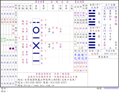 六爻预测术“梅花易数”法介绍(图)
